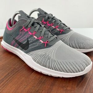 Nike Flex Adapt TR runners size 9.5 Wolf Grey/Black-Cool Grey (Women's)